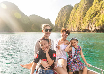 Passeio de barco para família em Phi Phi, na Tailândia - Com fotógrafo brasileiro