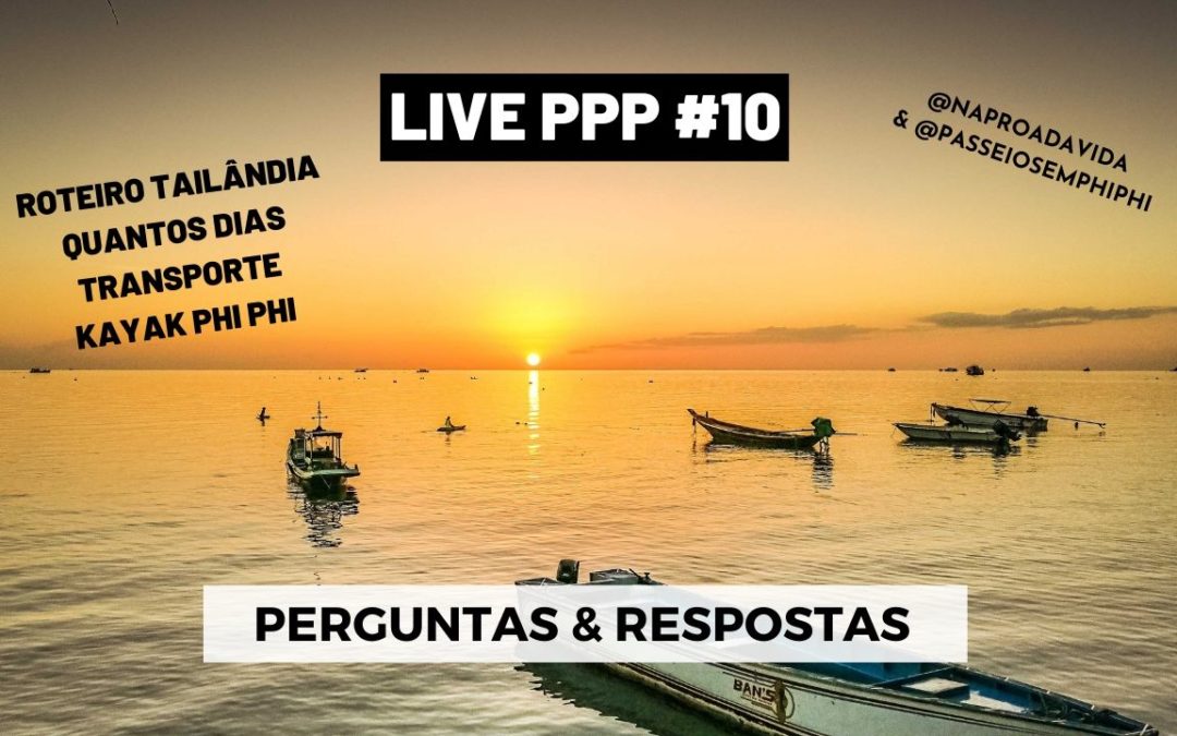 LIVE: Transporte, viagem com criança e caiaque em Phi Phi, na Tailândia