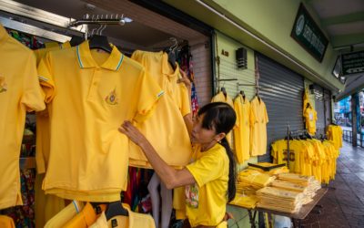 Curiosidades sobre as cores na Tailândia: uma cor de roupa para cada dia da semana