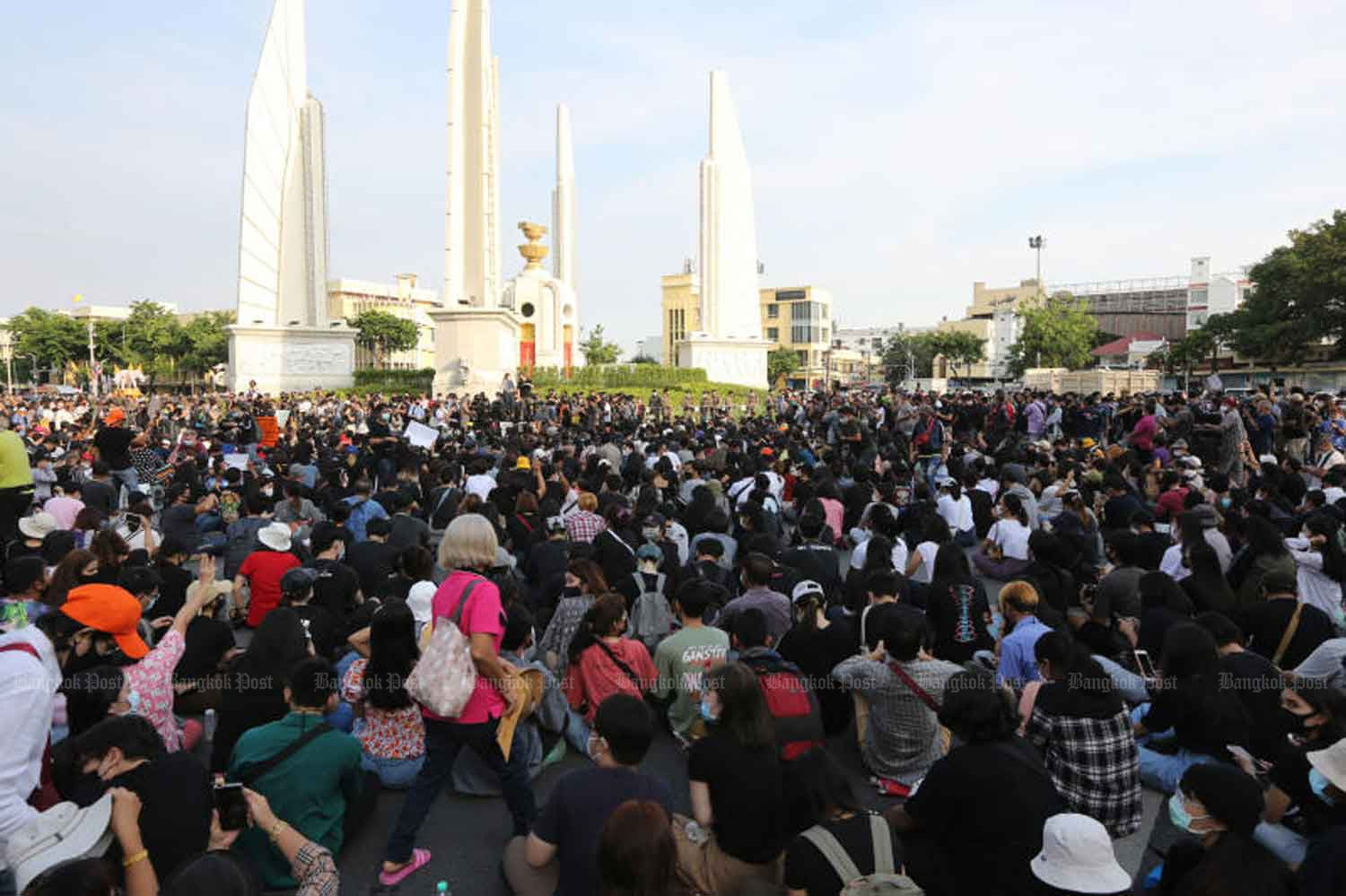 Protestos na Tailândia