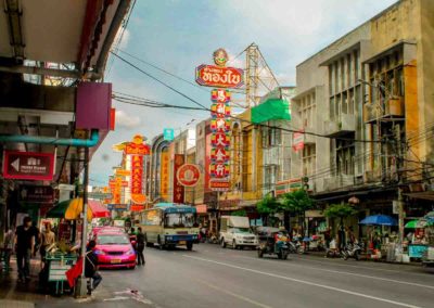 Chinatown de Bangkok, Tailândia | Foto: Bruno/ @passeiosemphiphi