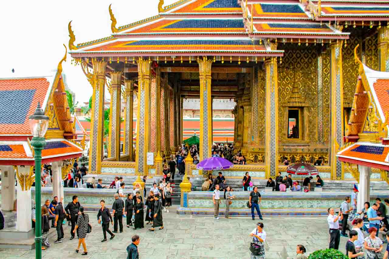 Grand Palace - passeio pelos templos de Bangkok. | Foto: Bruno@passeiosemphiphi