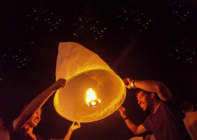 Ingresso Festival das Lanternas em Chiang Mai Tailândia