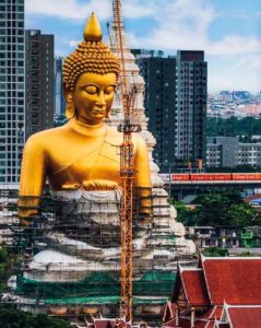 Wat Pakham: templo do Buda Dourado em Bangkok