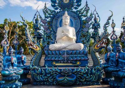 Templo Azul em Chiang Rai - Passeio para Chiang Rai saindo de Chaing Mai, no norte da Tailândia