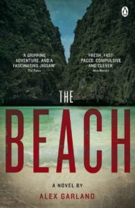 Livro "A Praia" que, depois, gerou o filme do Leonardo de Caprio na Maya bay.