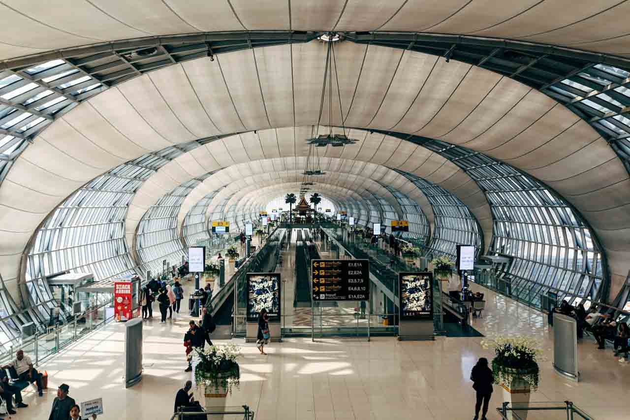 Aeroporto de Bangkok, Tailândia - entrada de brasileiros na Tailândia com o progama Test & Go