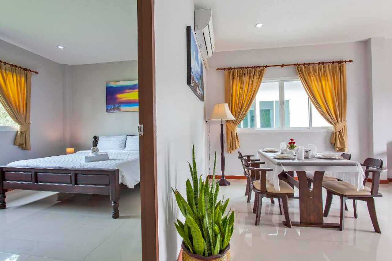 Maikhao Beach Residence hotel bom e barato perto do aeroporto de Phuket