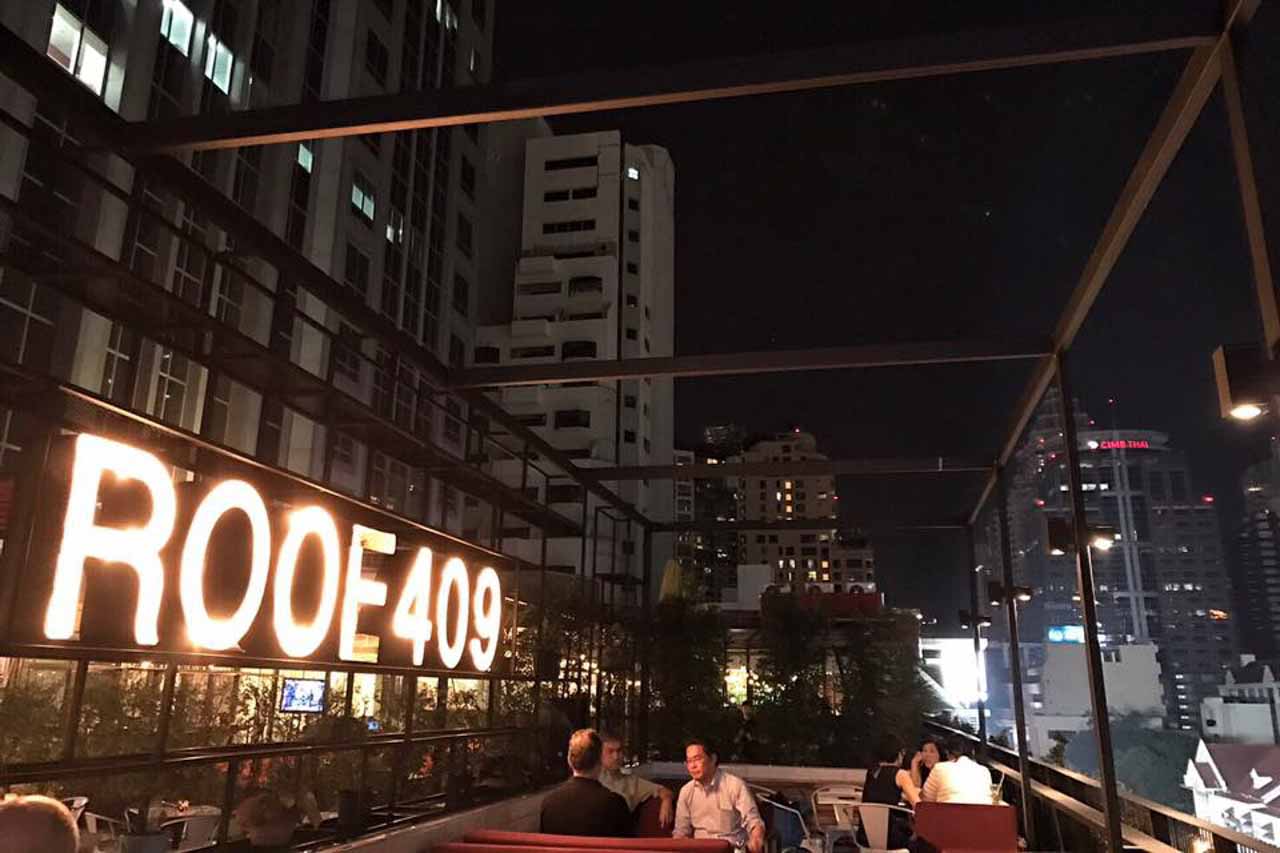 Roof 409 Bar & Bistro em Bangkok, na Tailândia