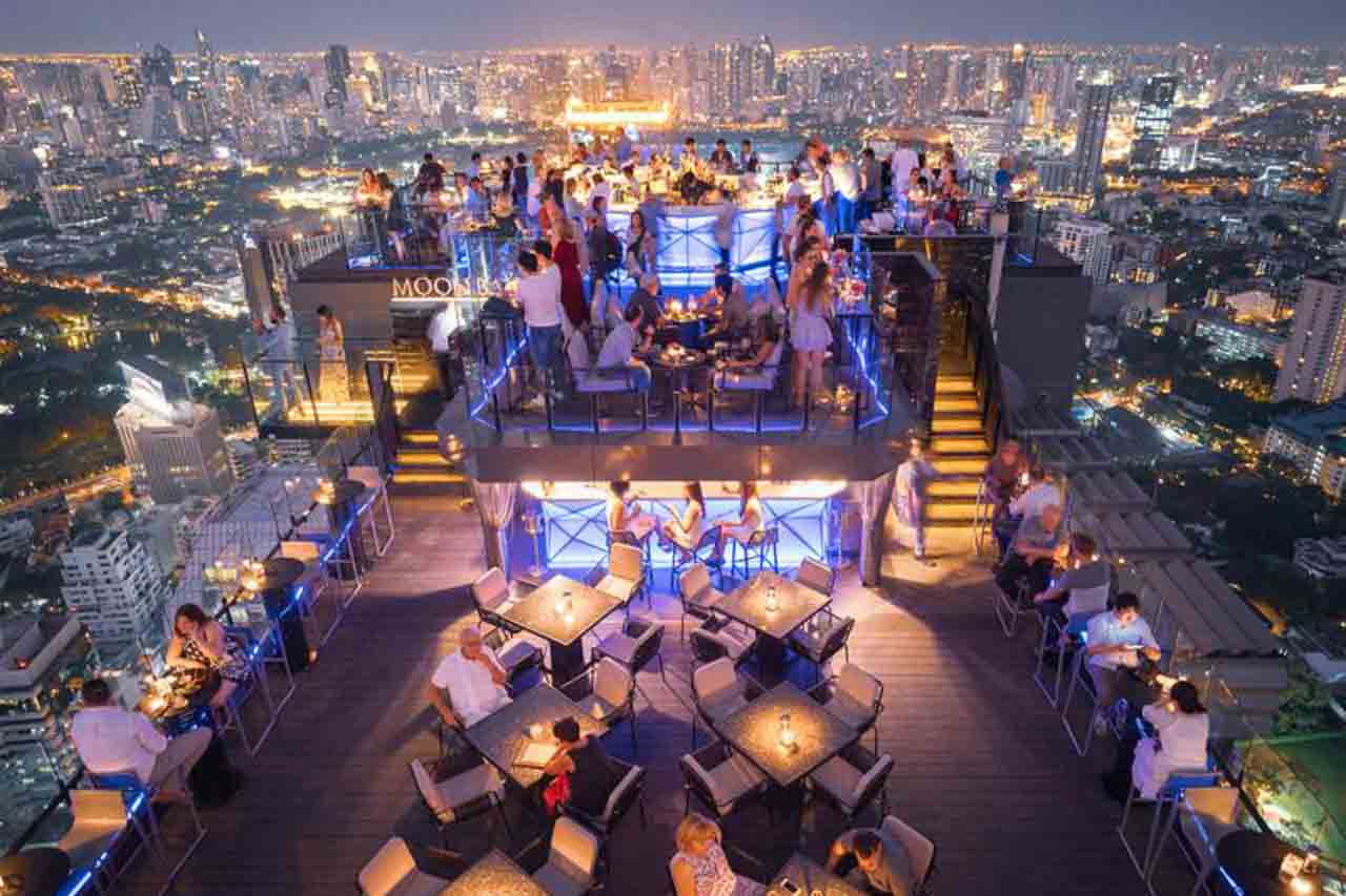 Vertigo Rooftop no hotel Banyan Tree Bangkok